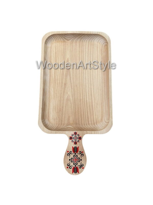 Platou din lemn 40x22cm cod2 - imagine 3